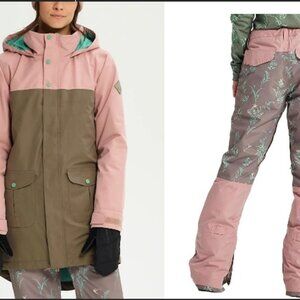 Women's Burton GORE-TEX Eyris Jacket + Burton Women's GORE-TEX Duffey snow pants